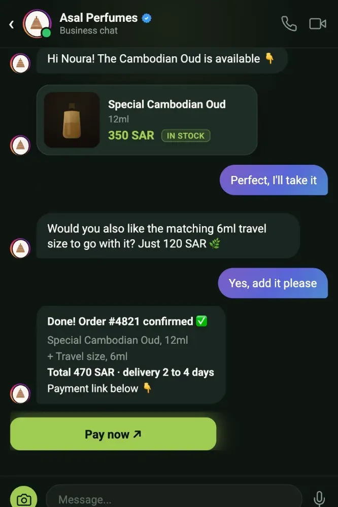 Recover abandoned carts with an exact-product message