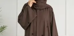 Sand Linen Abaya